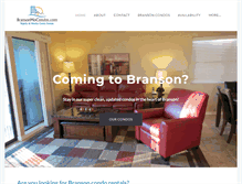 Tablet Screenshot of bransonmocondos.com